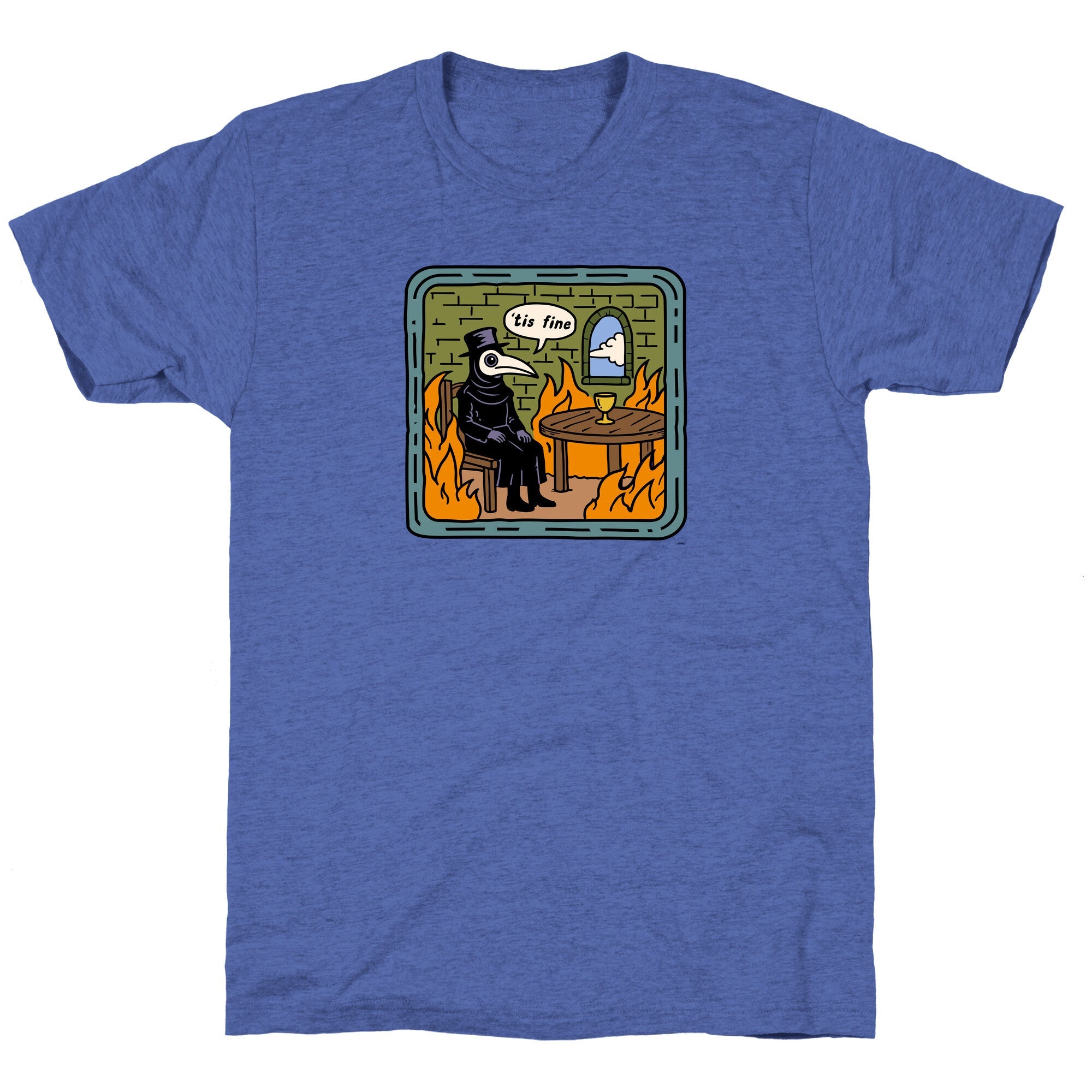 Tis Fine Unisex Triblend Tee