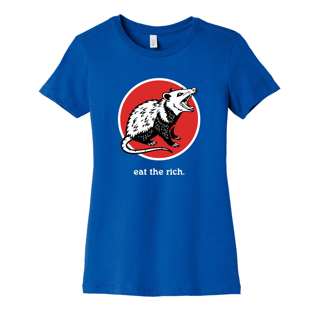 Eat The Rich Womens Cotton Tee