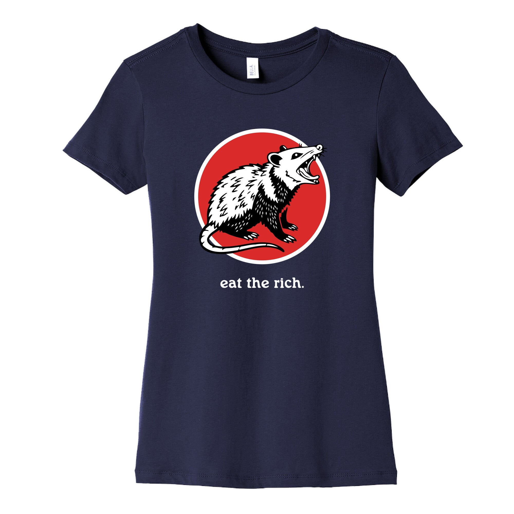 Eat The Rich Womens Cotton Tee