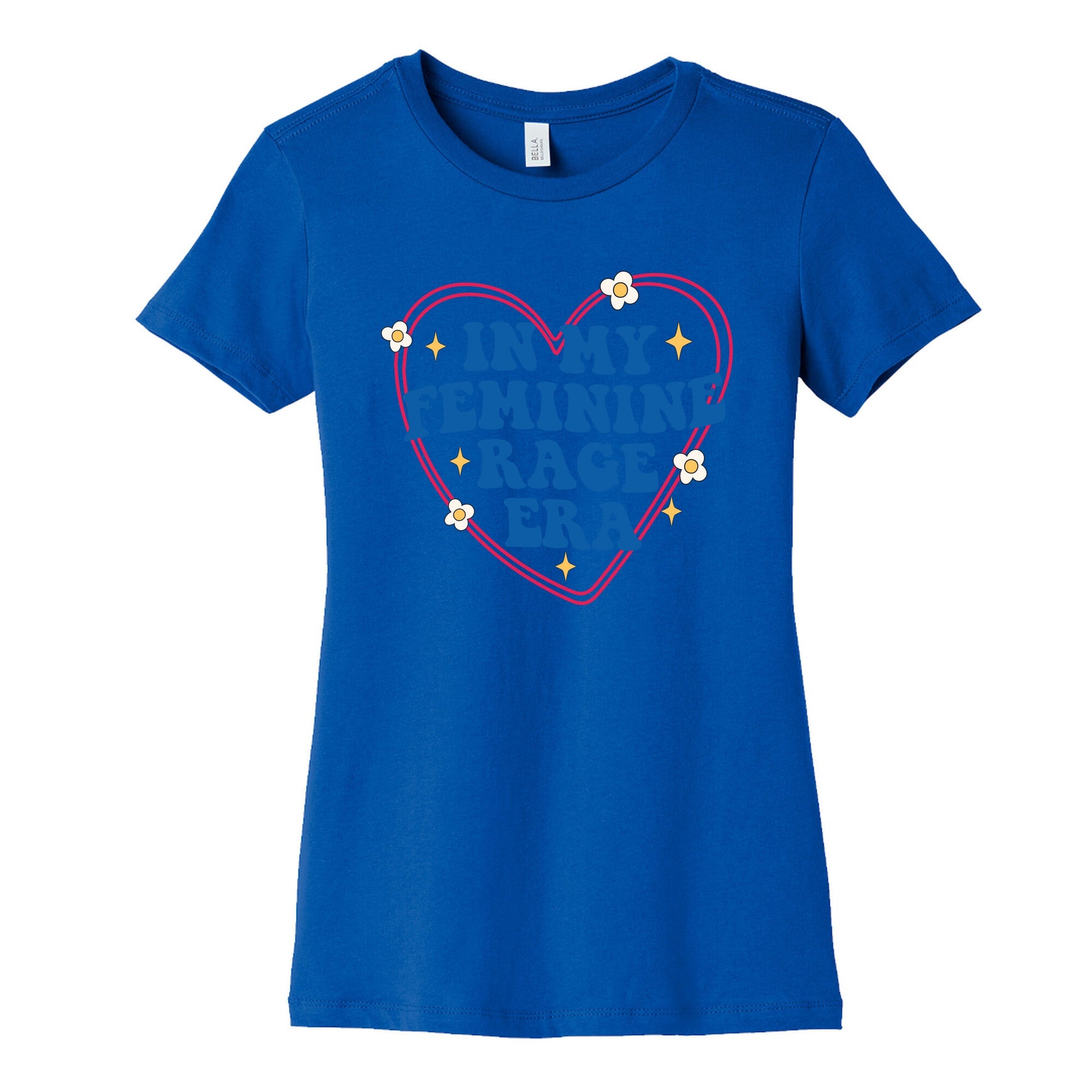 In My Feminine Rage Era Womens Cotton Tee