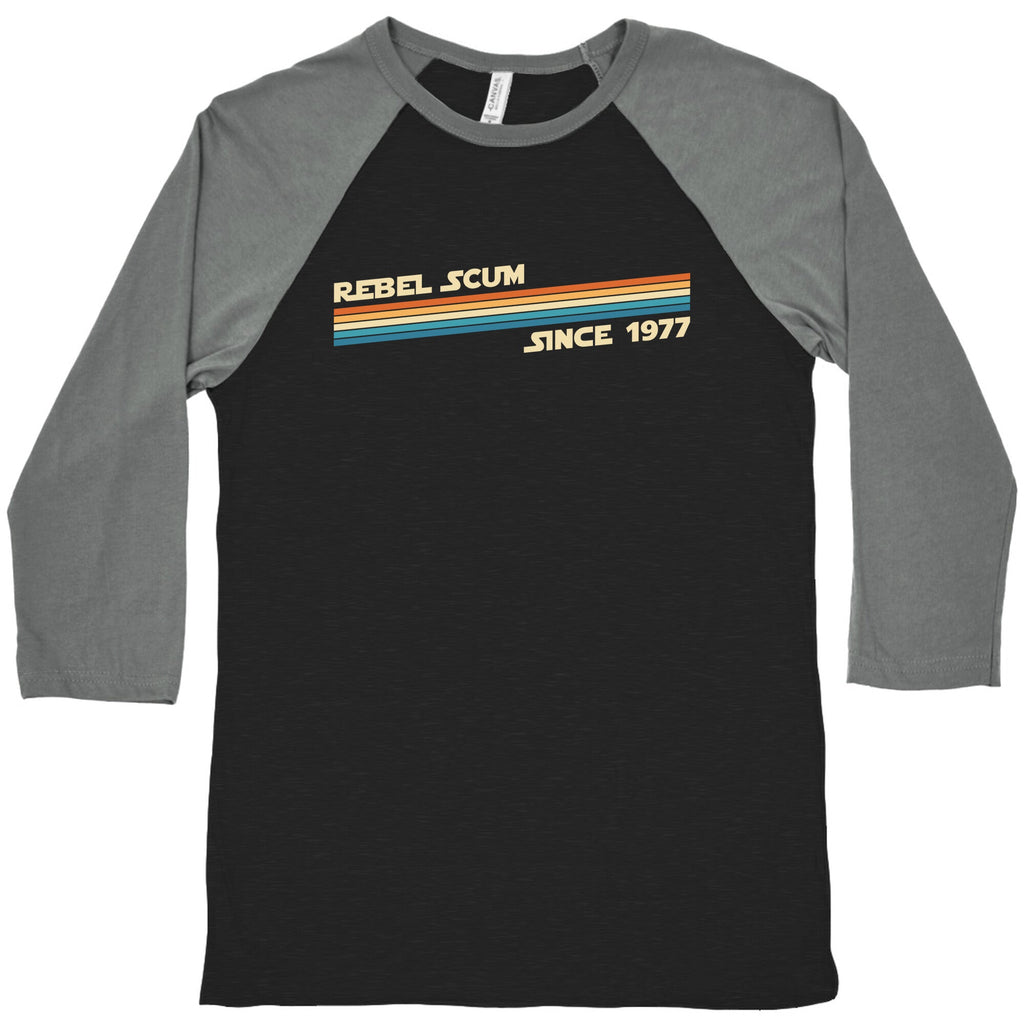 Rebel Scum Baseball Tee