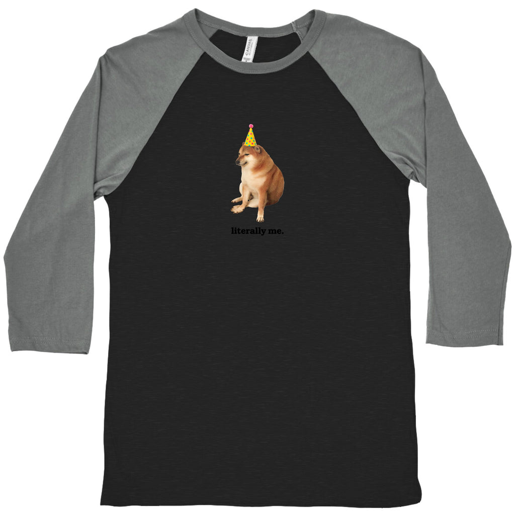 Literally Me Baseball Tee