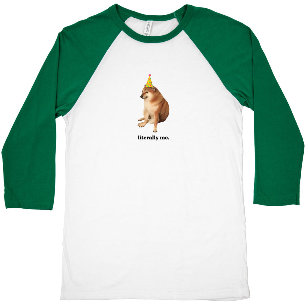 Literally Me Baseball Tee