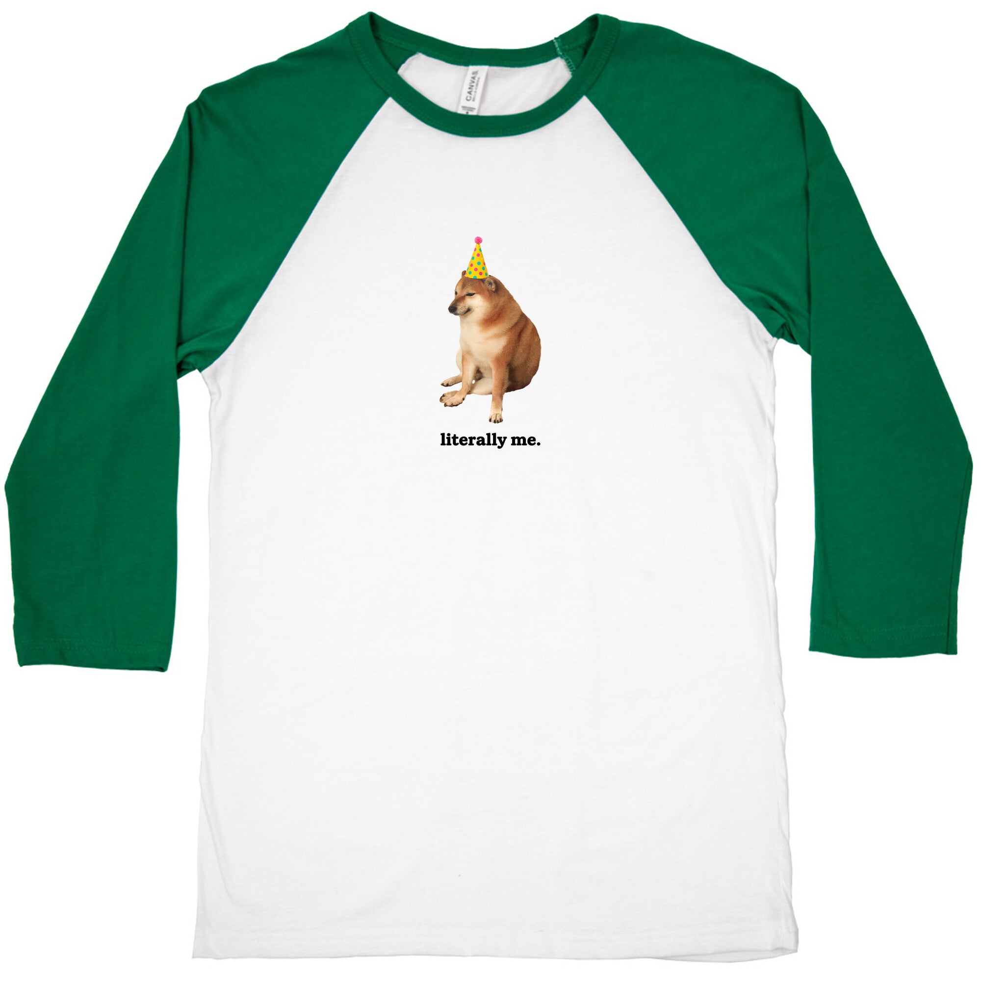 Literally Me Baseball Tee