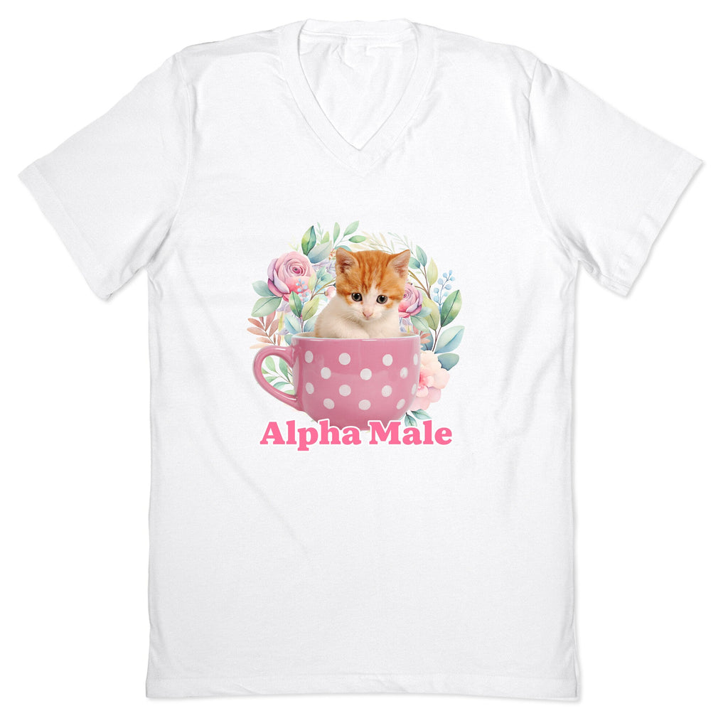 Alpha Male Kitten V-Neck