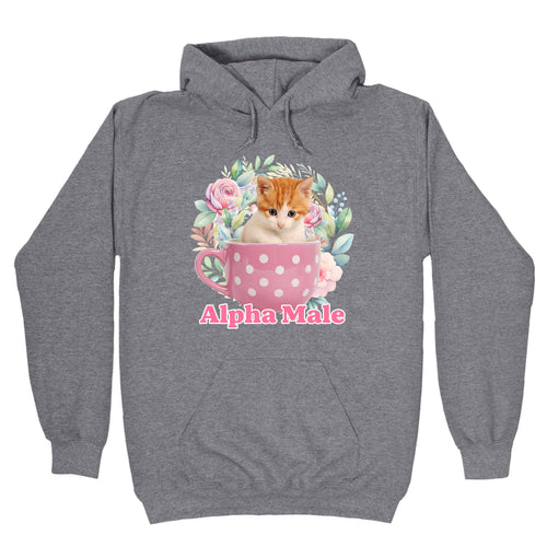 Alpha Male Kitten Hoodie