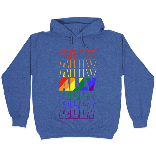 Ally LGBTQ Hoodie