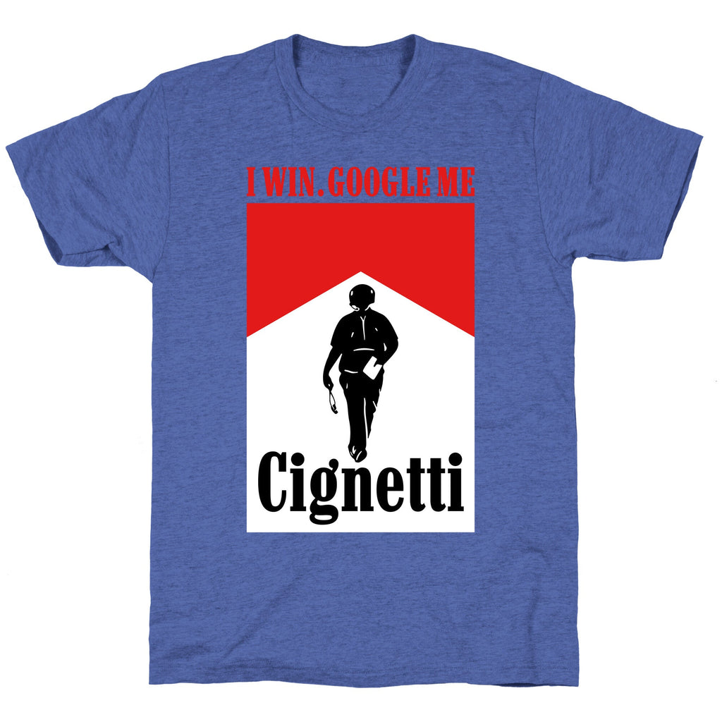 Cignetti I Win Unisex Triblend Tee