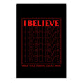I Believe Garden Flag