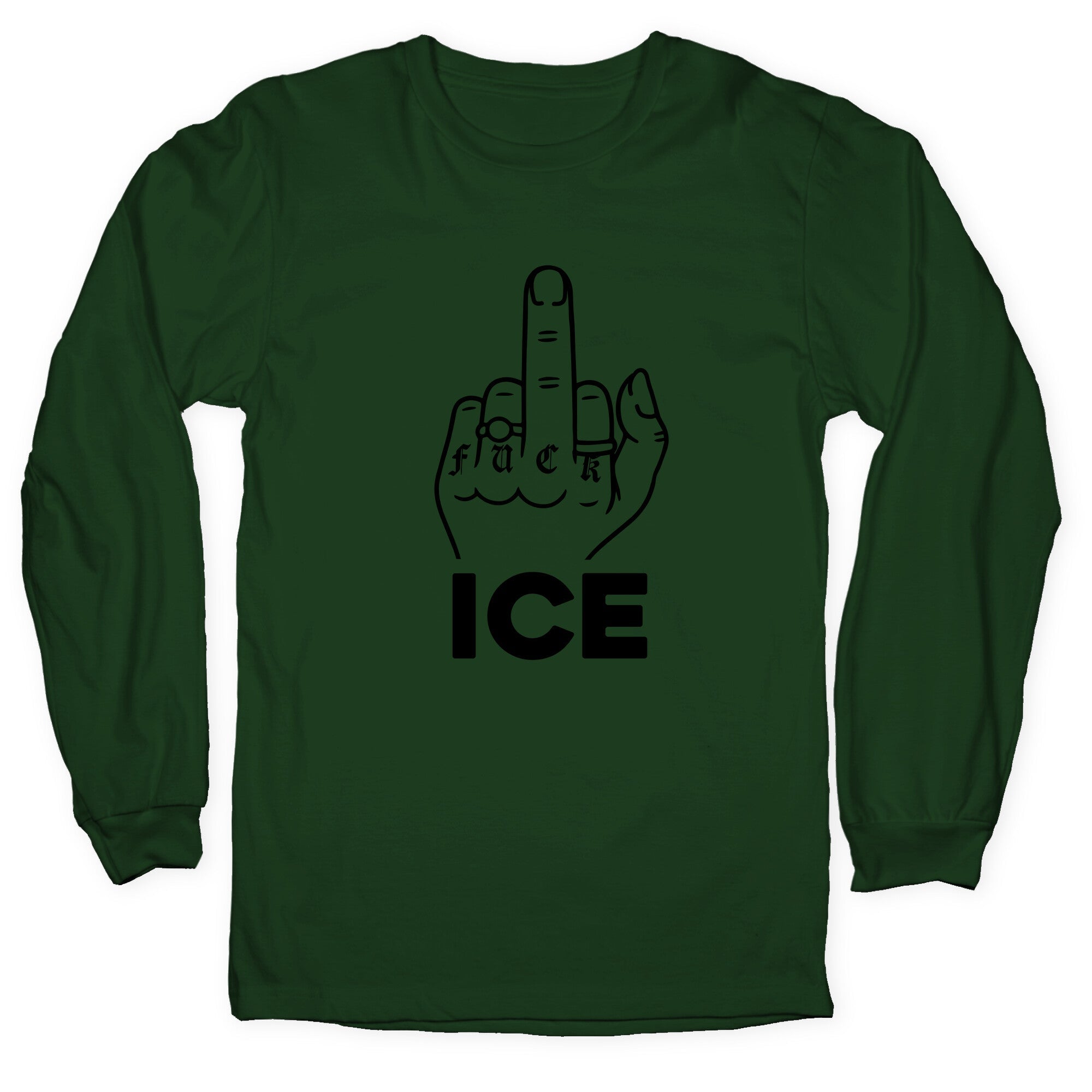 Fuck ICE Longsleeve Tee