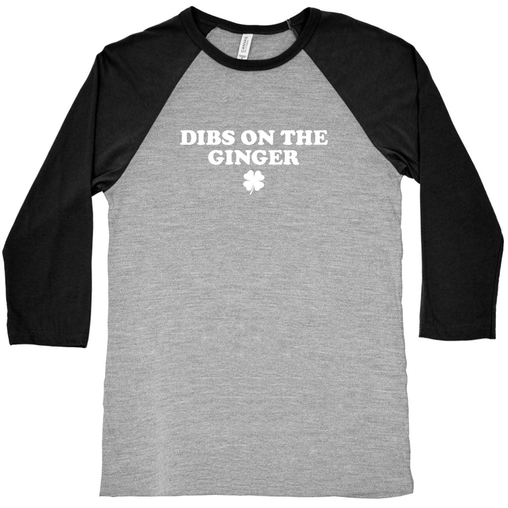Dibs On The Ginger Baseball Tee