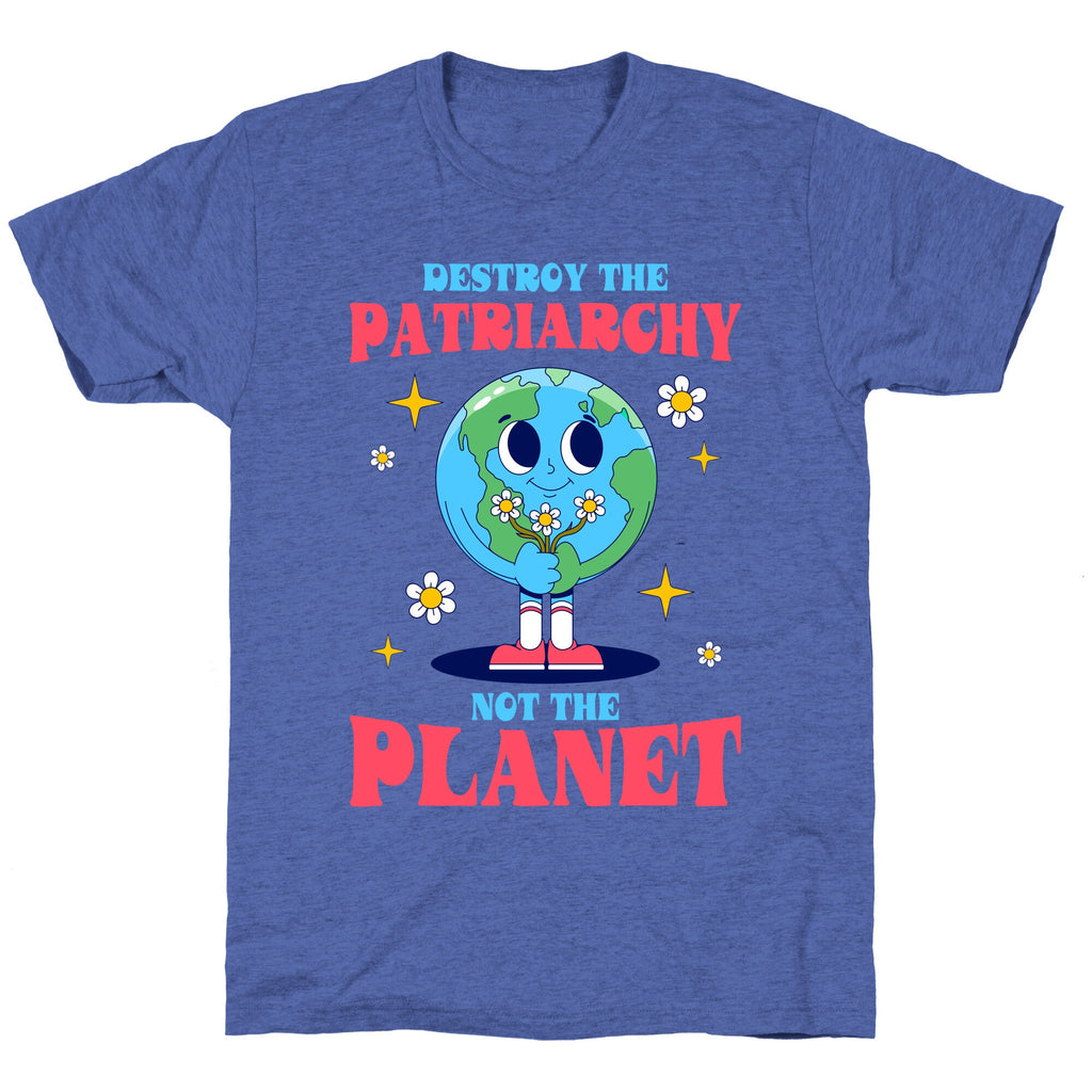 Destroy The Patriarchy Unisex Triblend Tee