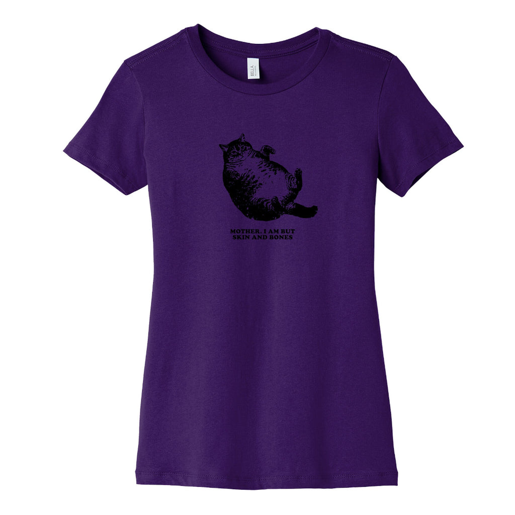I Am But Skin And Bones Womens Cotton Tee