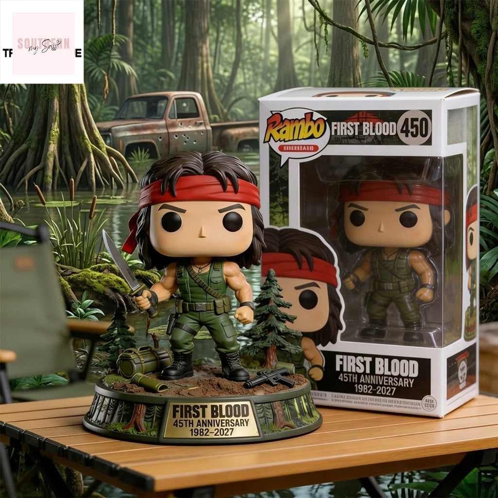Rambo First Blood 45Th Anniversary Pop Figure Doll