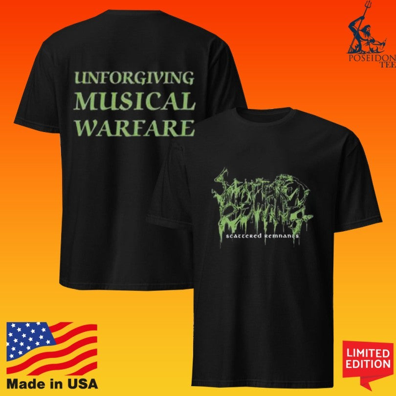Realityfade Scattered Remnants Unforgiving Musical Warfare T-shirt