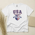 USA 2026 Football Fan T Shirt Soccer Supporters Gildan Cotton Family Top