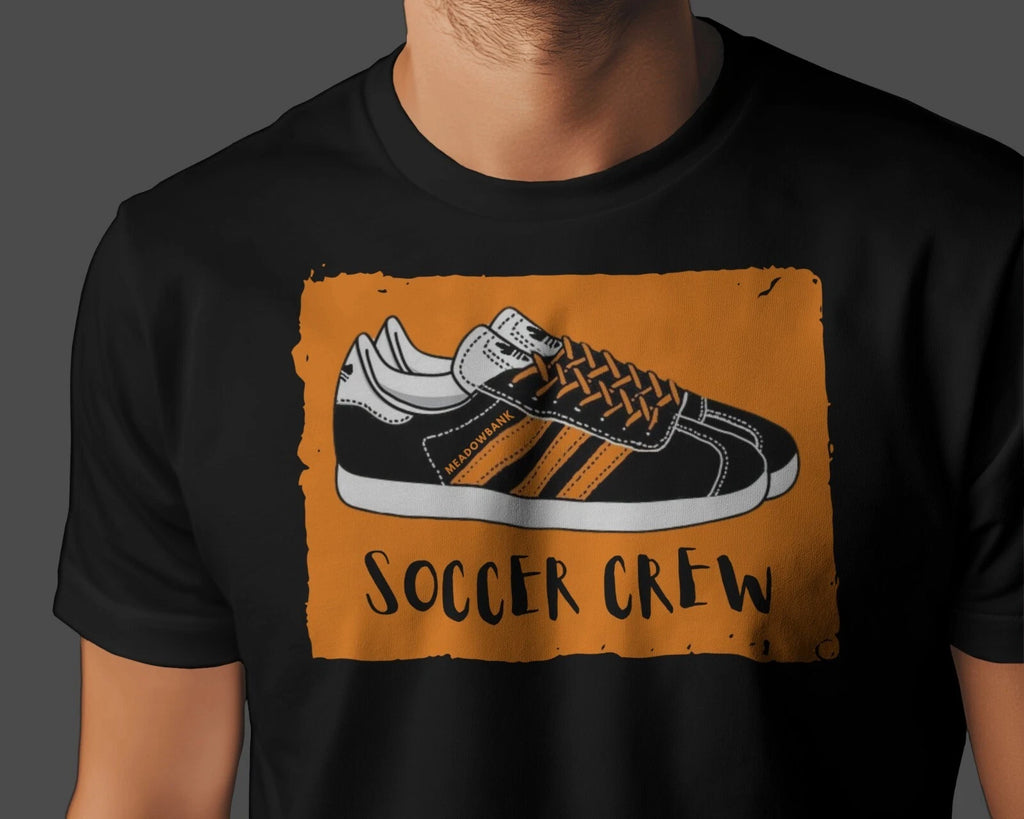 SOCCER CREW Gazelle T-Shirt | Meadowbank Thistle Hooligans Boys | Unisex Organic