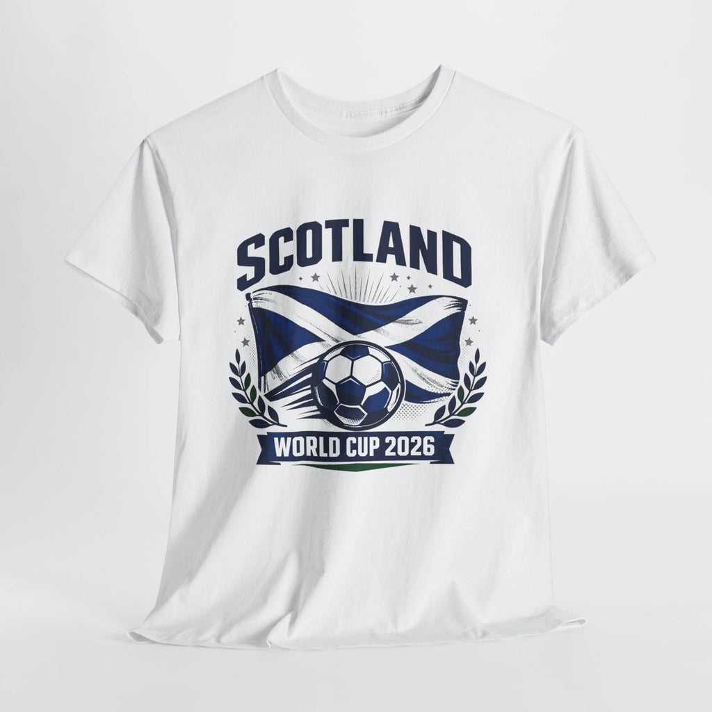 Scotland Saltire Soccer World Cup 2026 T-Shirt | Football Fan Tee