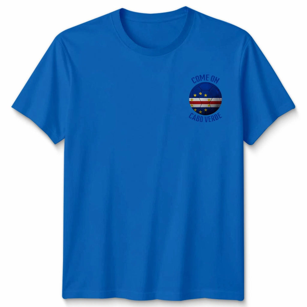 Come On Cabo Verde Football Unisex Kids T-Shirt Country Pride Soccer Tee #WC