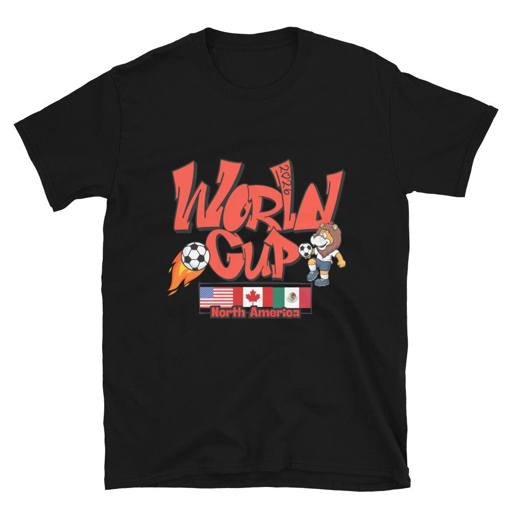 World Cup 2026 Short-Sleeve Unisex T-Shirt World Cup Soccer 26