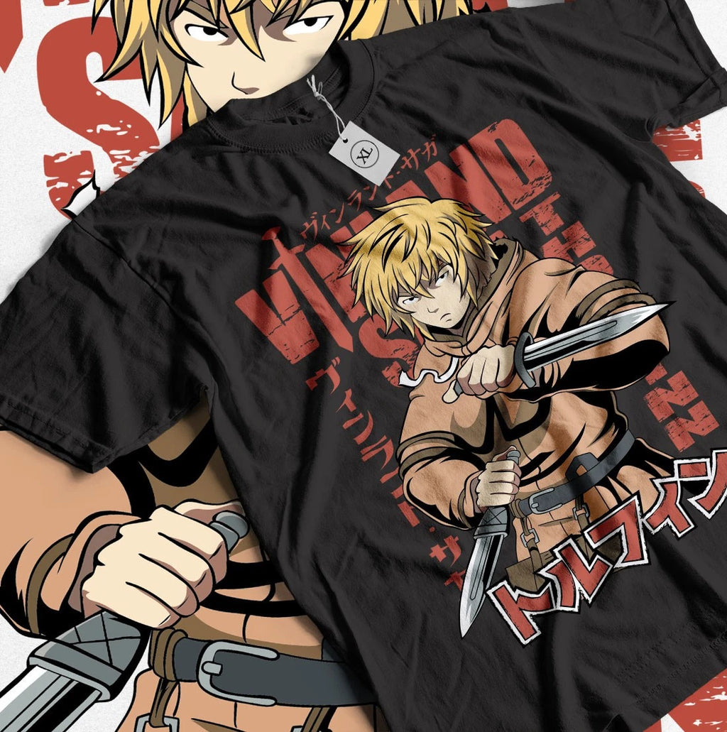 Vinland Saga Shirt Thorfinn Anime Vinland Askeladd Manga Funny Shirt All Size