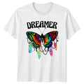 Dreamer T-Shirt Boho Hippie Butterfly Lifestyle Inspirational Birthday Gift