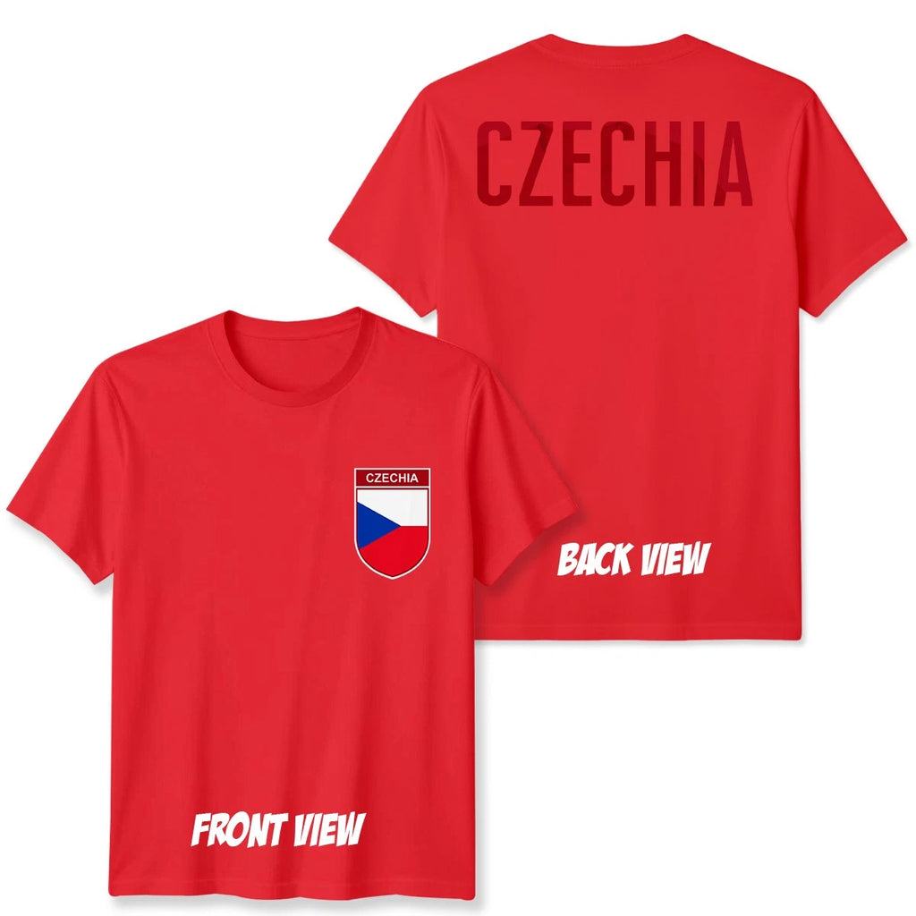 Czechia Football Unisex Kids T-Shirt Country Pride Soccer Tee #WC