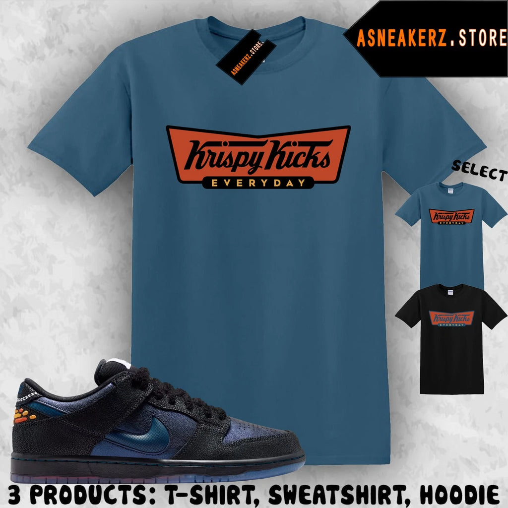 Tee Shirt Matching SB Dunk Low Pro Bluetile Match Sneaker Krispy Kicks T-Shirt
