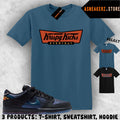 Tee Shirt Matching SB Dunk Low Pro Bluetile Match Sneaker Krispy Kicks T-Shirt