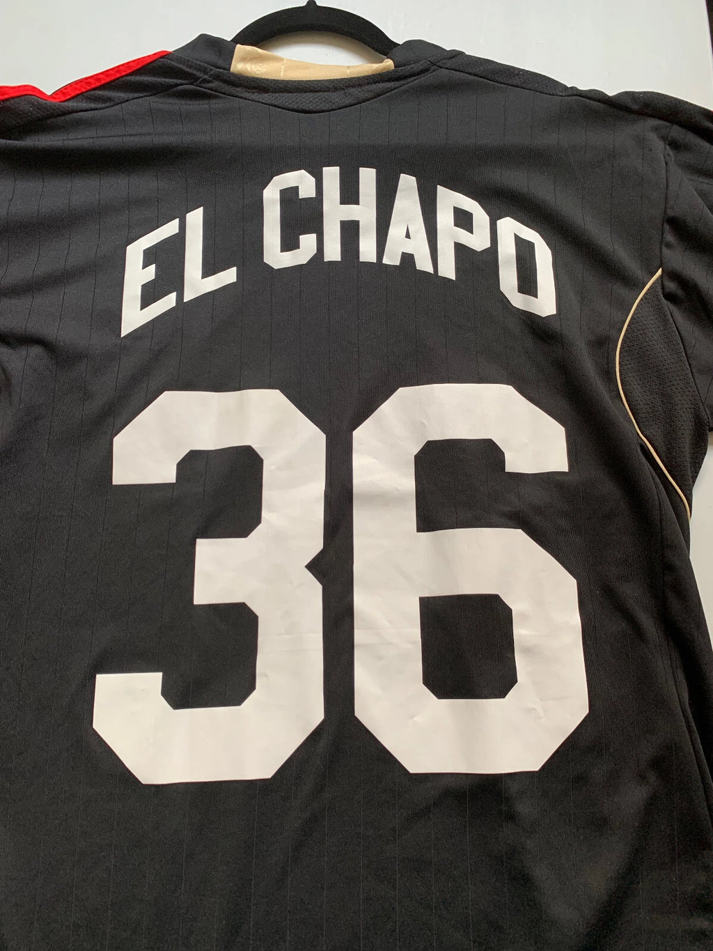 EL CHAPO CARTEL CALI MEXICO NARCOS SOCCER JERSEY RAP TEE RARE VINTAGE DRUGS