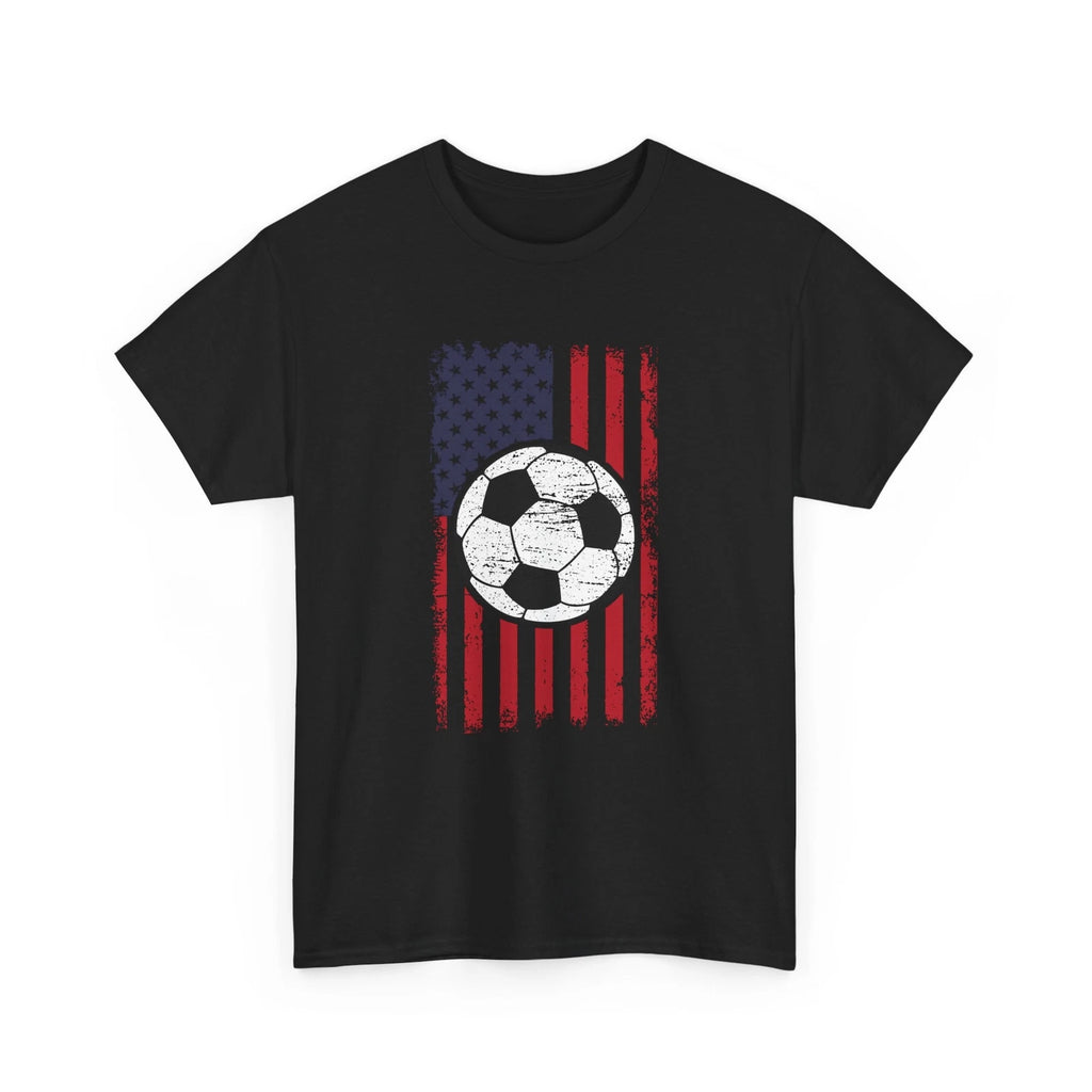 USA Flag Football T-Shirt - Tee for Fans of Football Rivalries & Game Day