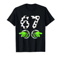 67 Soccer Goalkeeper Gloves Goalie Hands for Youth Boys T-Shirt