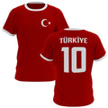 Turkey T-Shirt Mens Womens Name & Number World Cup 26 Fan Gift Turkish Flag European Championship