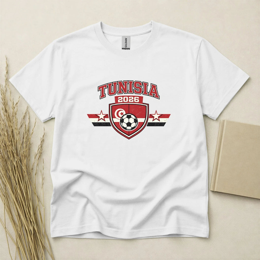 Tunisia 2026 Football Fan T Shirt Soccer Supporters Gildan Cotton Family Top