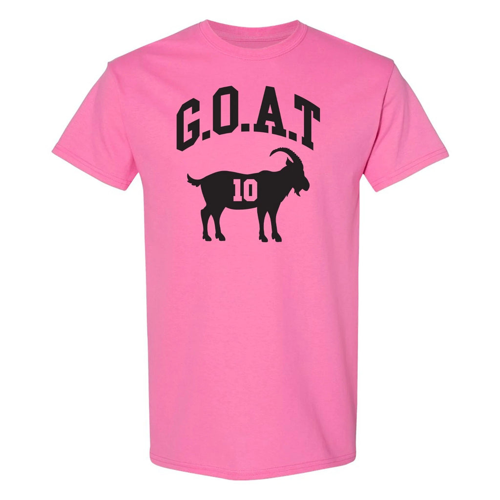Goat 10 Inter Miami - Football Soccer T Shir