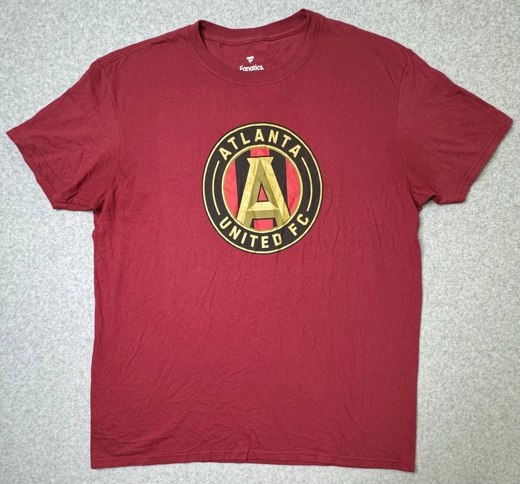Atlanta United Soccer Team Martinez #7 Men’s T-Shirt Fanatics Red Size XL NEW