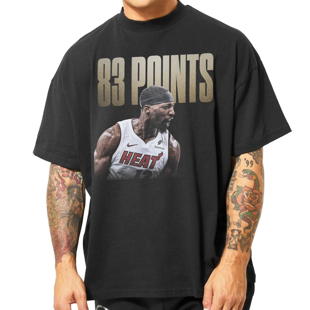 HOT 2026 Bam Adebayo 83 Point Game The Bam Game Basketball Fans T-Shirt
