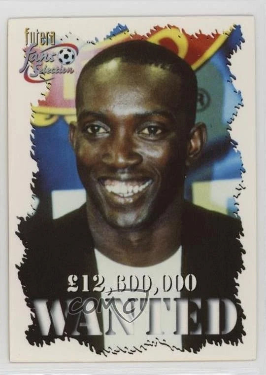 1999 Futera Fans Selection Manchester United Wanted Gold Edge Dwight Yorke 0cp0