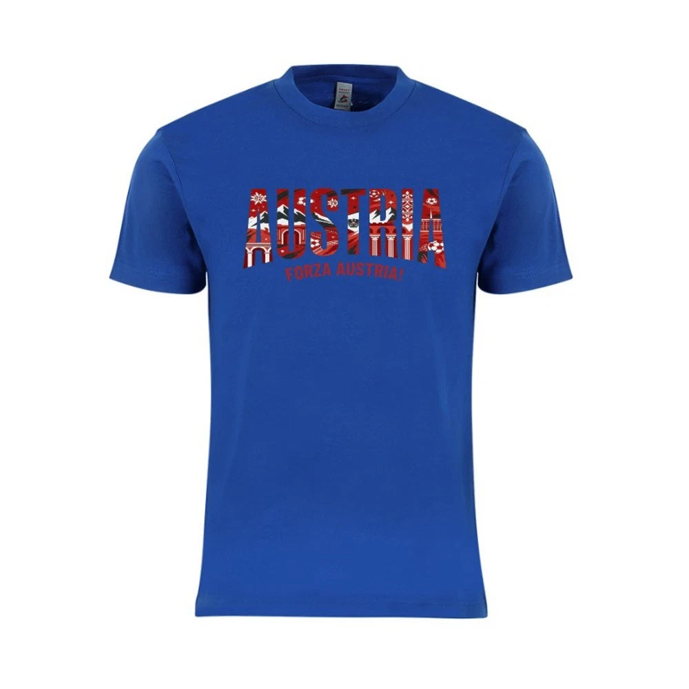 Austria Country Flag Soccer T-Shirt World Cup 2026 Adult Unisex Football Fan Tee
