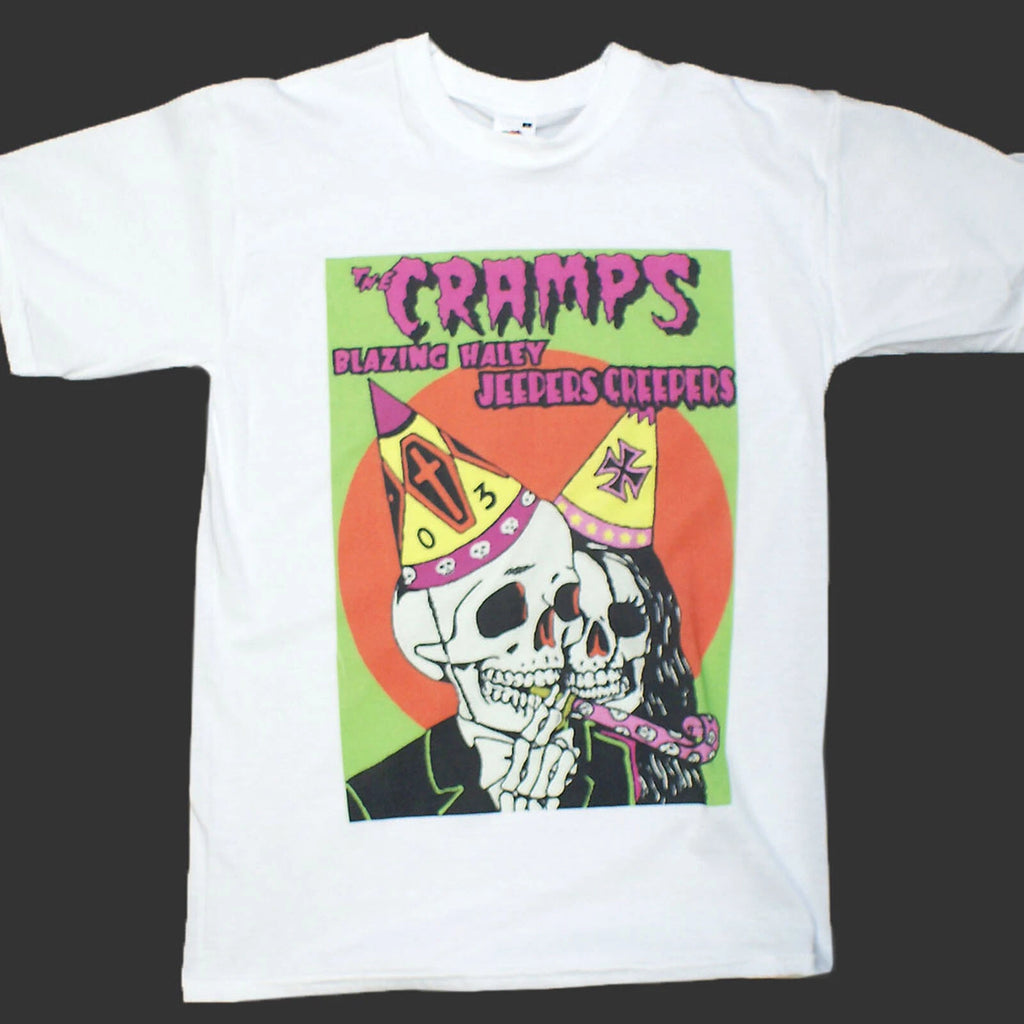 THE CRAMPS PUNK ROCK PSYCHOBILLY T-SHIRT unisex S-3XL