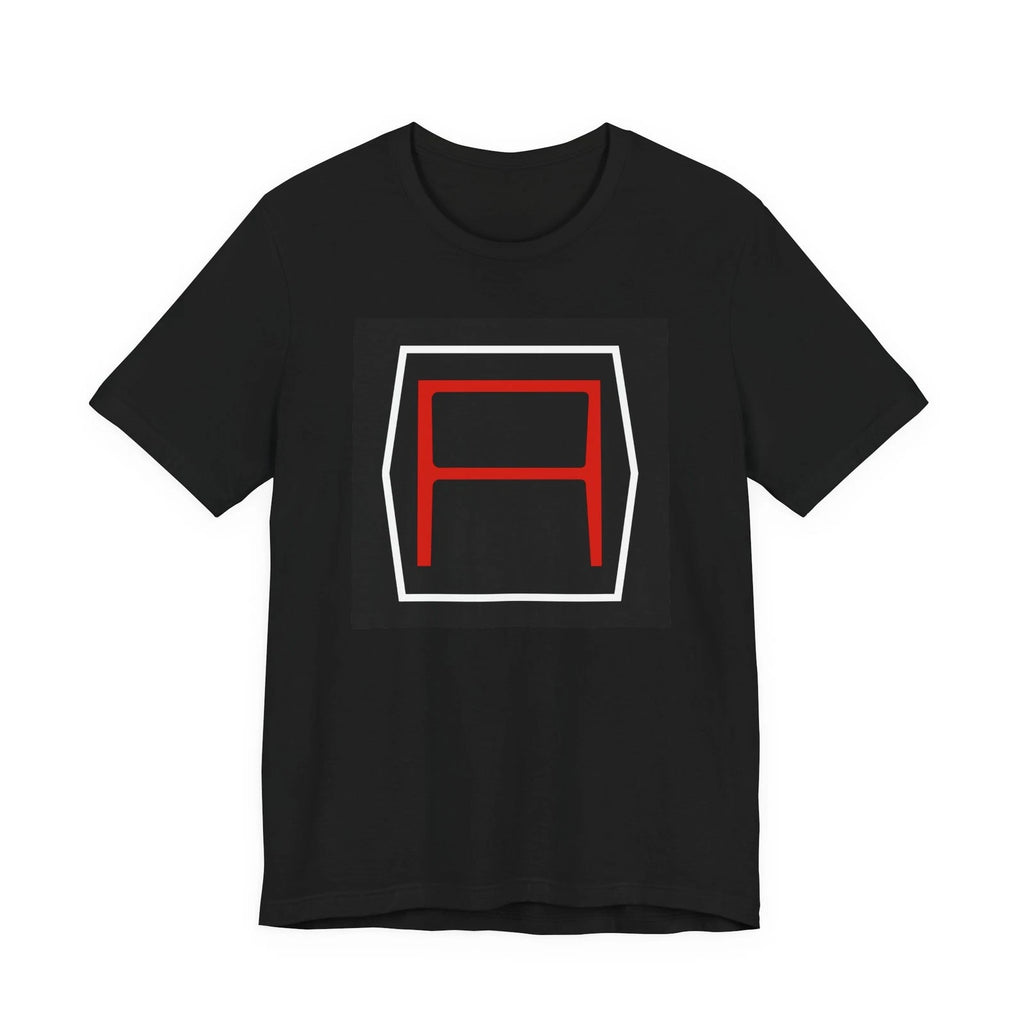 Minimalist A Logo T-Shirt | Geometric Graphic Tee