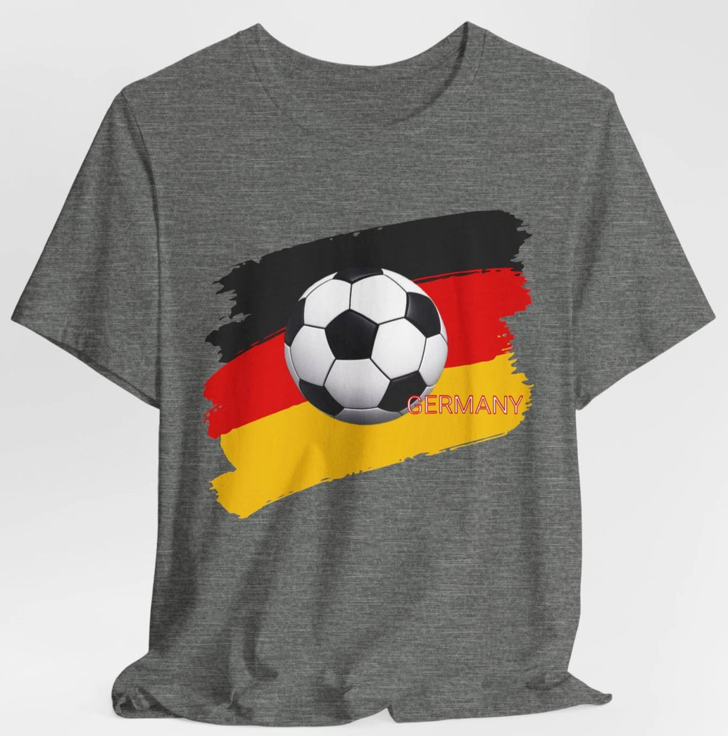 Germany Soccer T Shirt Football Fan Graphic Germany Flag Sports Tee