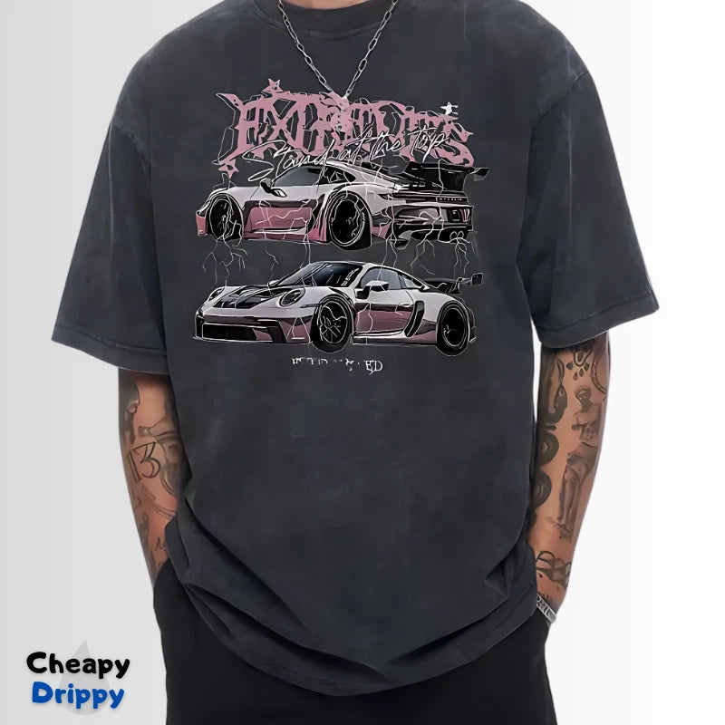 Exotic Drift Car Shirt | Y2K Streetwear Drip | JDM Racing T-Shirt