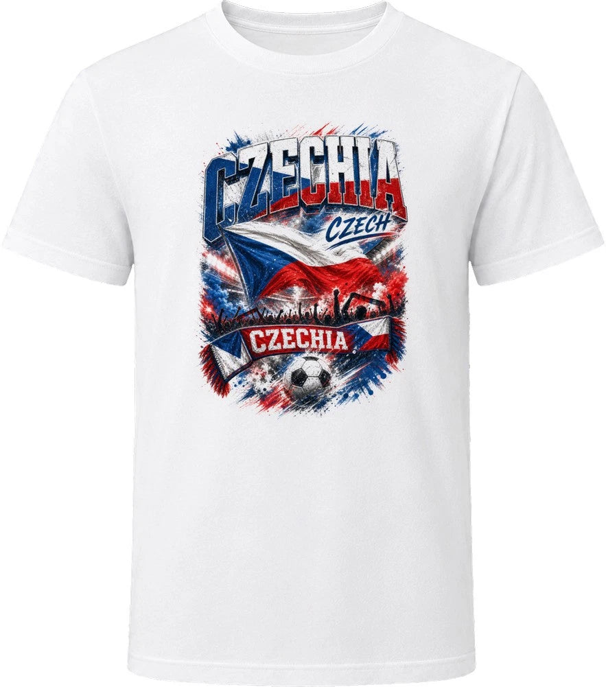 Czechia Czech Soccer Football National Supporters T Shirt