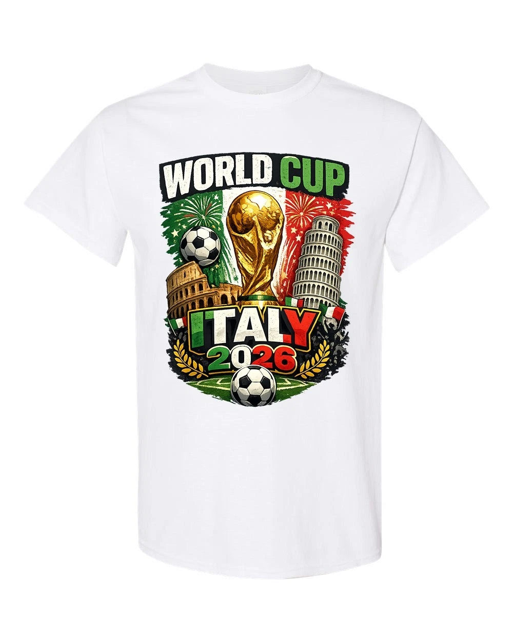 Italy Soccer 2026 World Cup Style Unisex T-Shirt German Fan Shirt Football