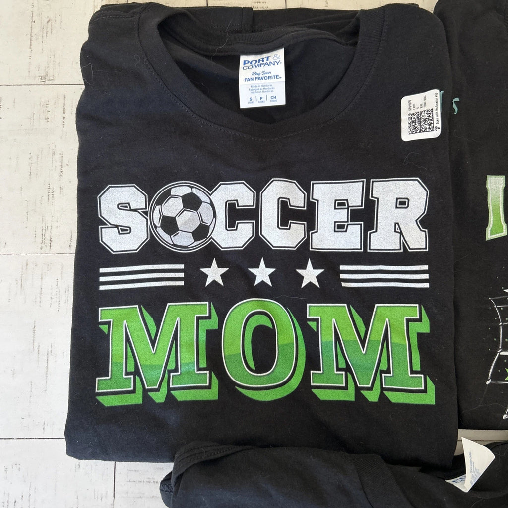 Matching T-shirts set Soccer 6th Birthday, Mom, Dad