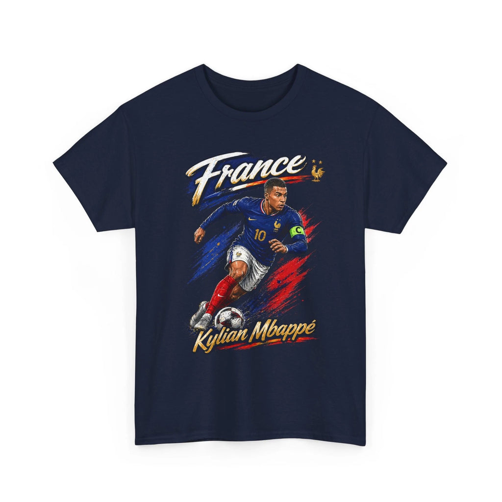 France Soccer Tee Kylian Mbappé  | French Flag Football Shirt