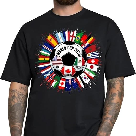 Comfort Color 2026 Soccer Cup Shirt, Soccer World Tournament T-Shirt