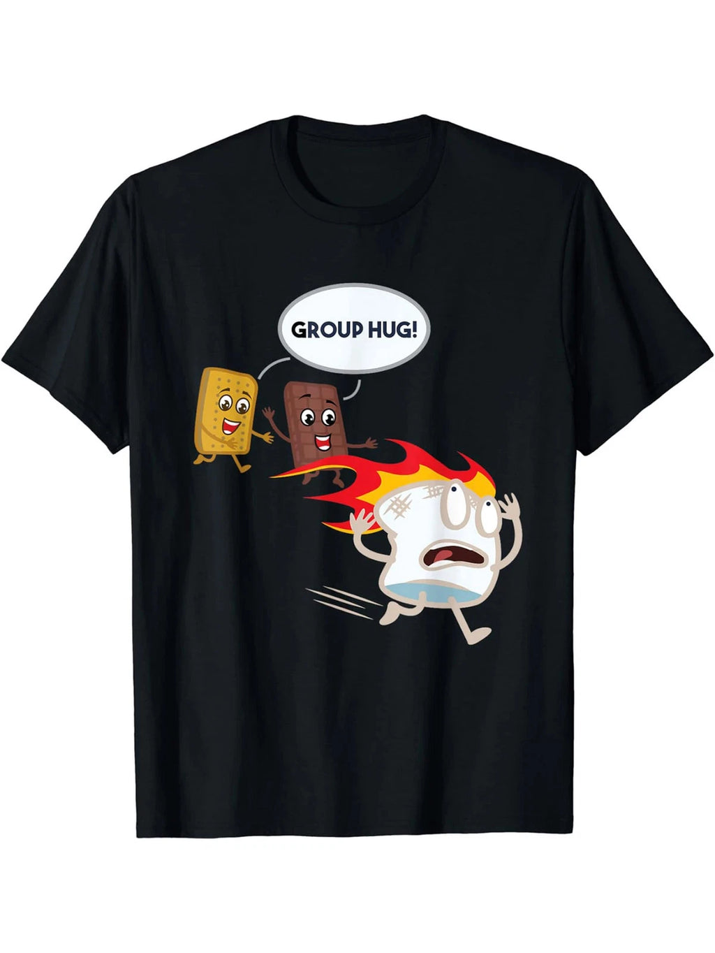Crew Neck Cartoon Print Men's Fashionable Summer Short Sleeve Sports T-shirt