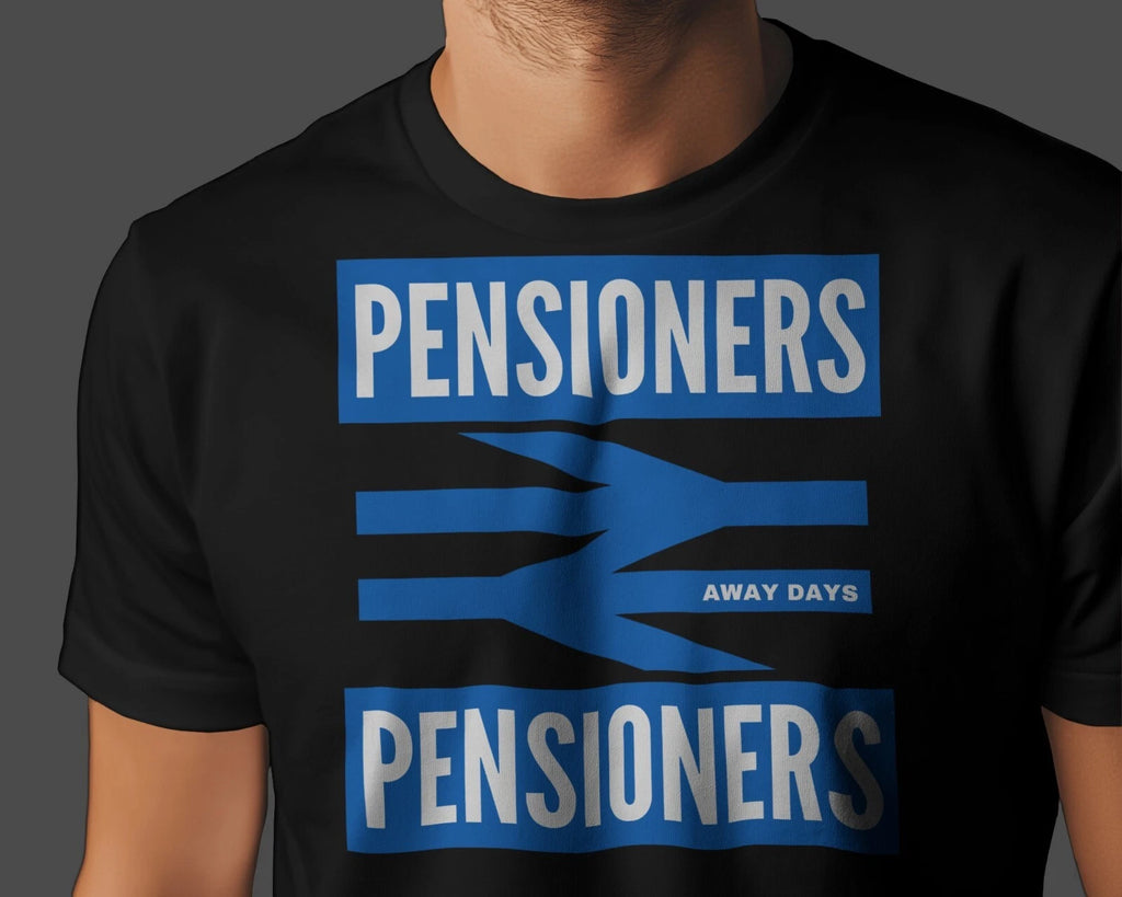 PENSIONERS Away Days T-Shirt | Fulham Road Stamford Drakes Bentleys Boys